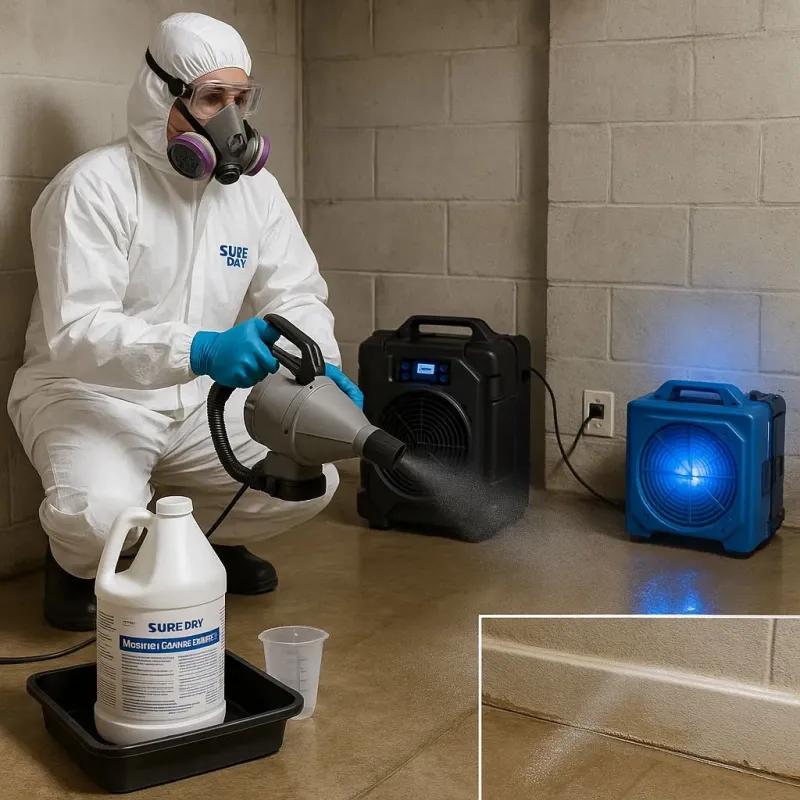Sanitization and Odor Removal process in Dearborn, MI